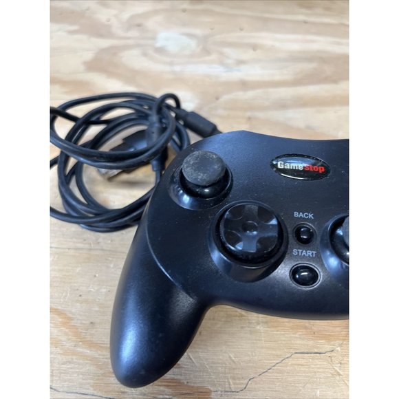 Gamestop Edition PDP BB-136 Wired Black Controller For Xbox Original - Picture 2 of 10